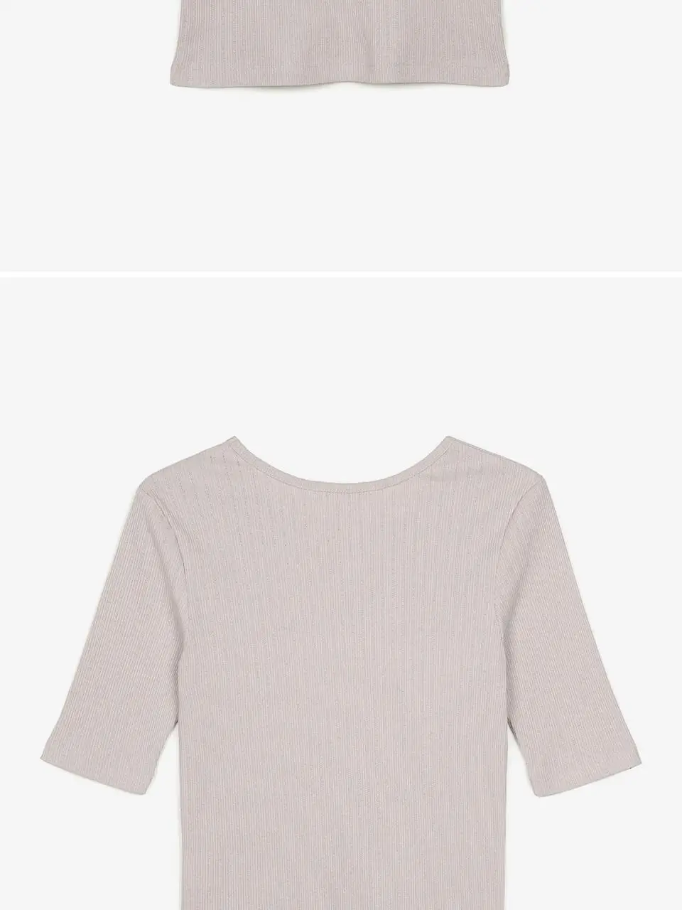 [모음전] 벤시몽 RIBBED KNIT T-SHIRT - 3color 상세페이지 15